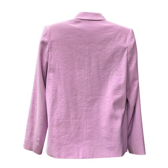 THE SEI Double Breasted Blazer In Lavendar NWT Size 0 - Picture 3 of 5